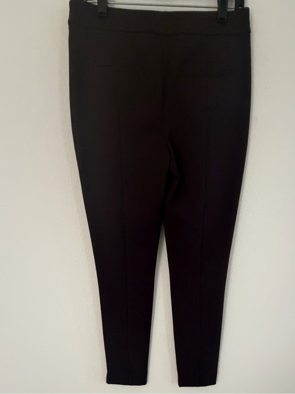 Reiss Black Skinny Ponte Ankle Pants
